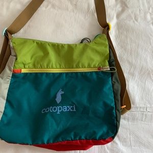 Cotopaxi Tall convertible bag, great Del Dia colors